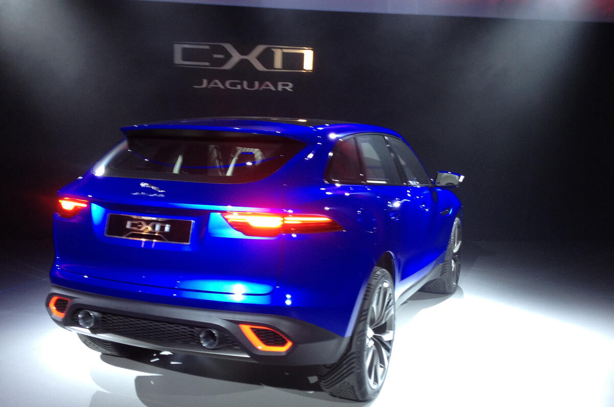 no title Jaguar C-X17 SUV revealed