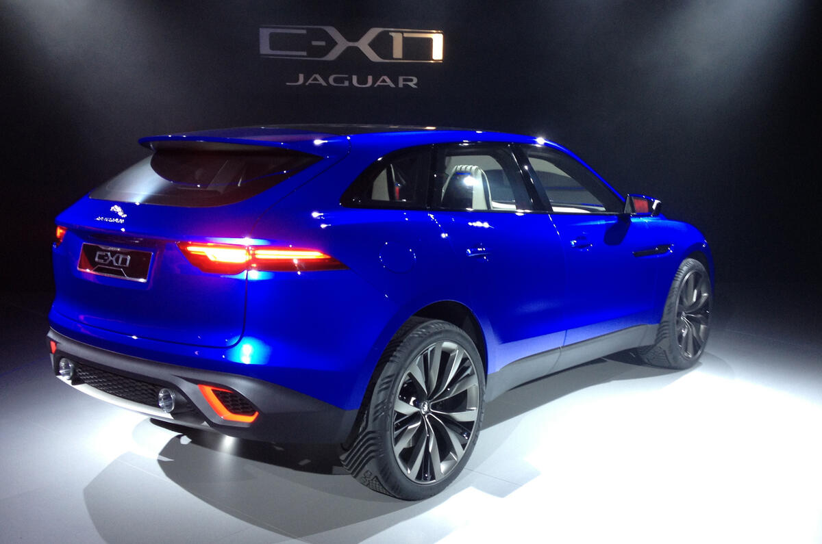 no title Jaguar C-X17 SUV revealed