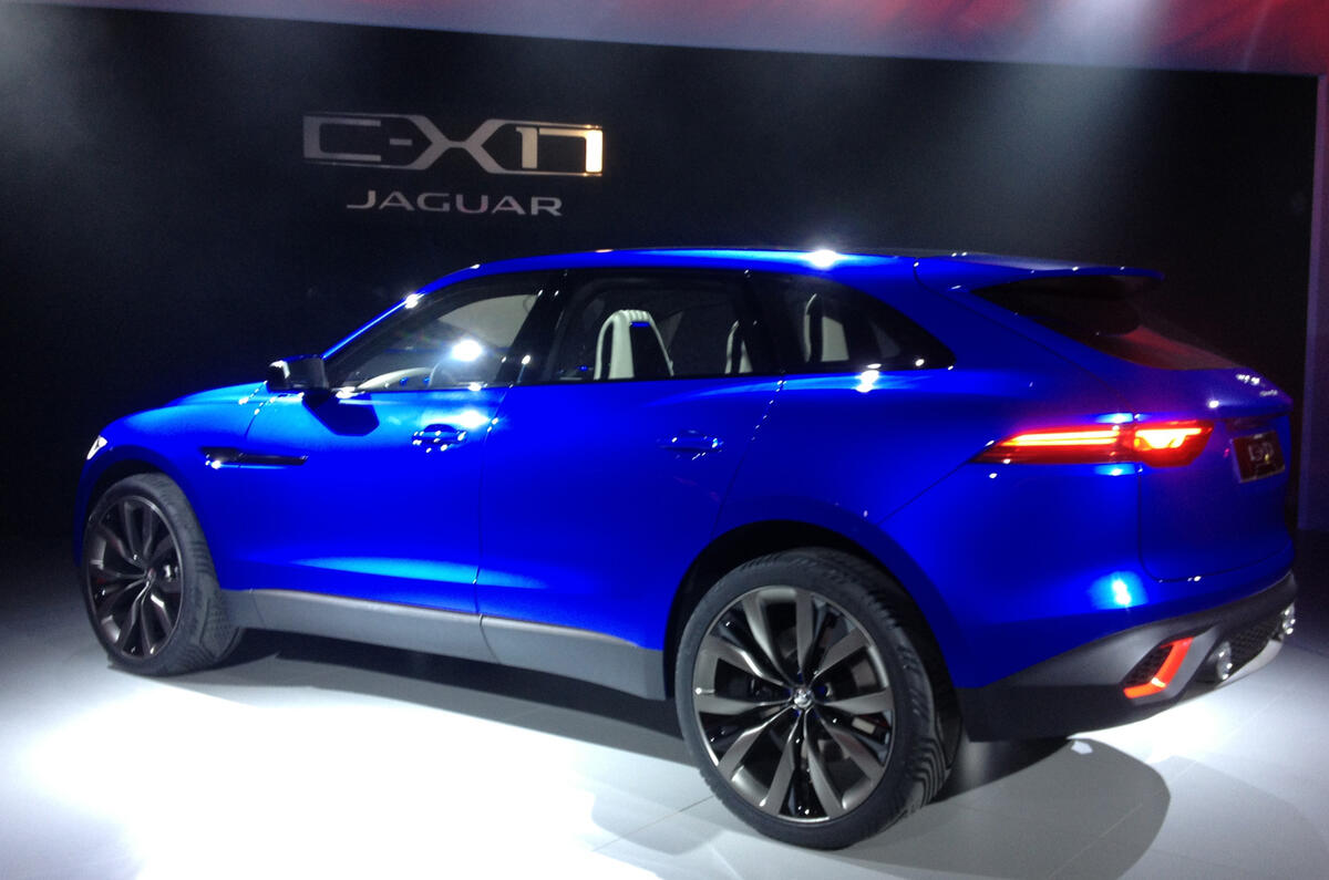 no title Jaguar C-X17 SUV revealed