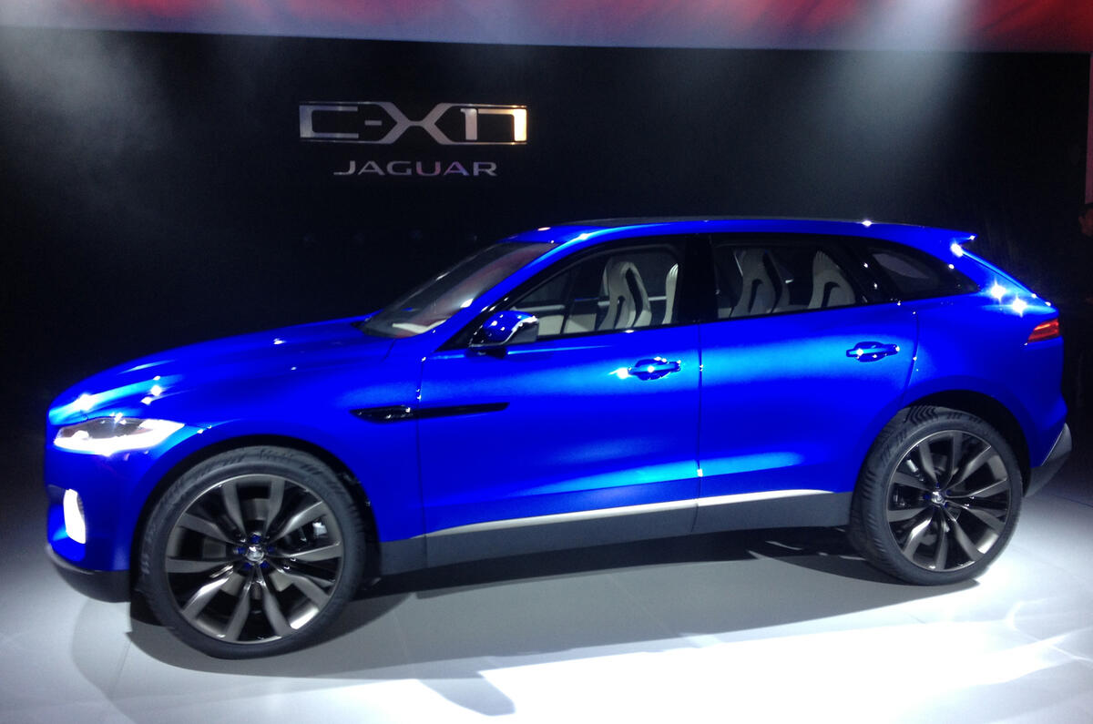 no title Jaguar C-X17 SUV revealed