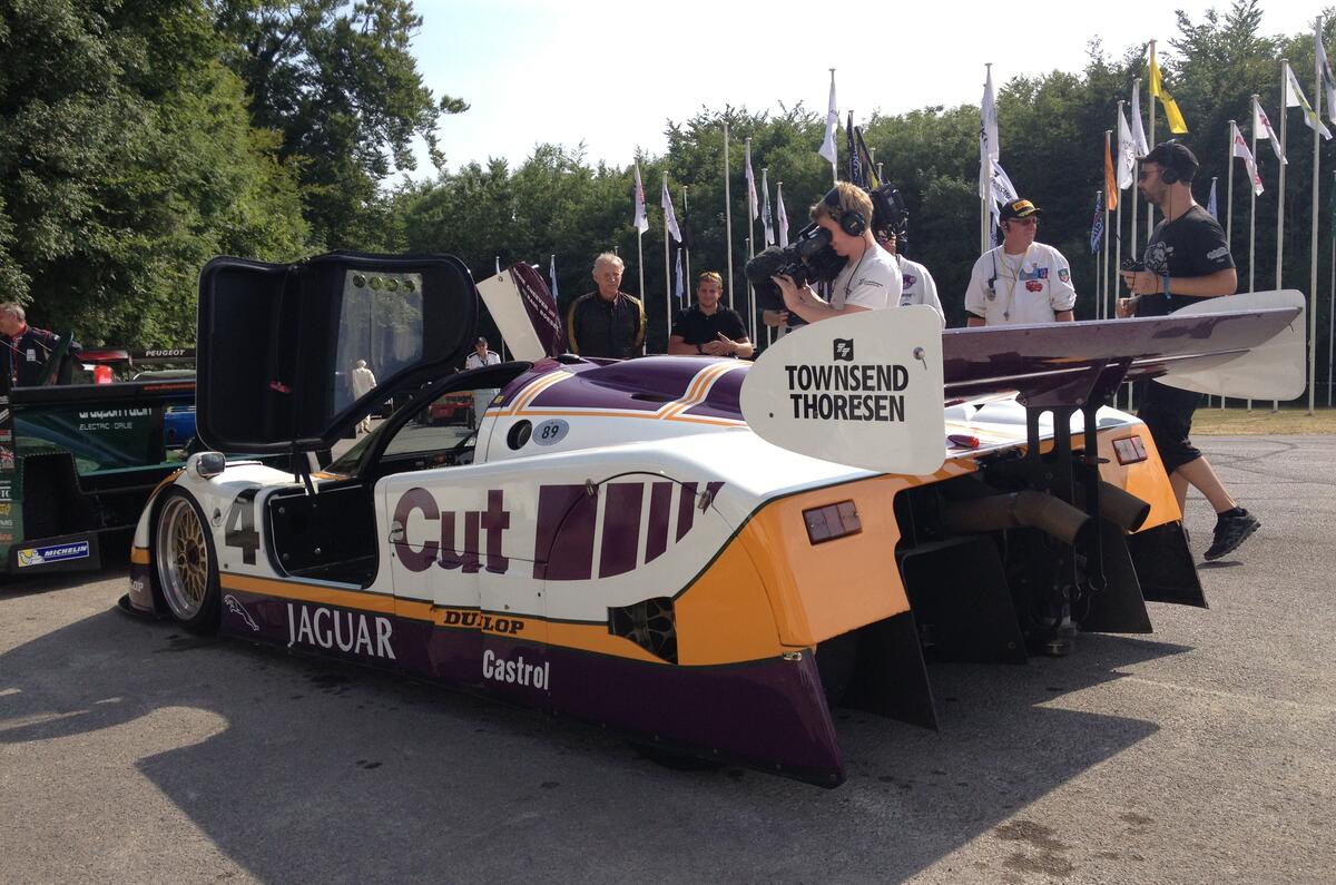 no title Jaguar Le Mans fastest at Goodwood