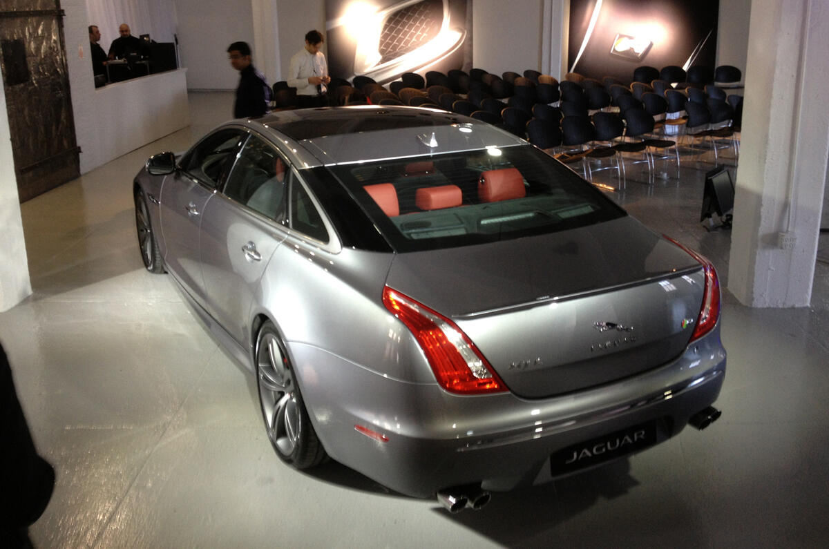 New York motor show: Jaguar XJR
