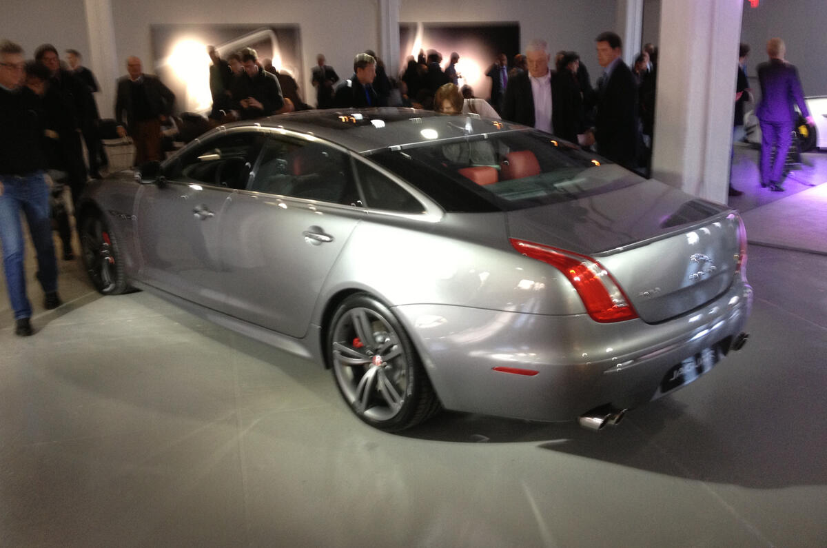 New York motor show: Jaguar XJR