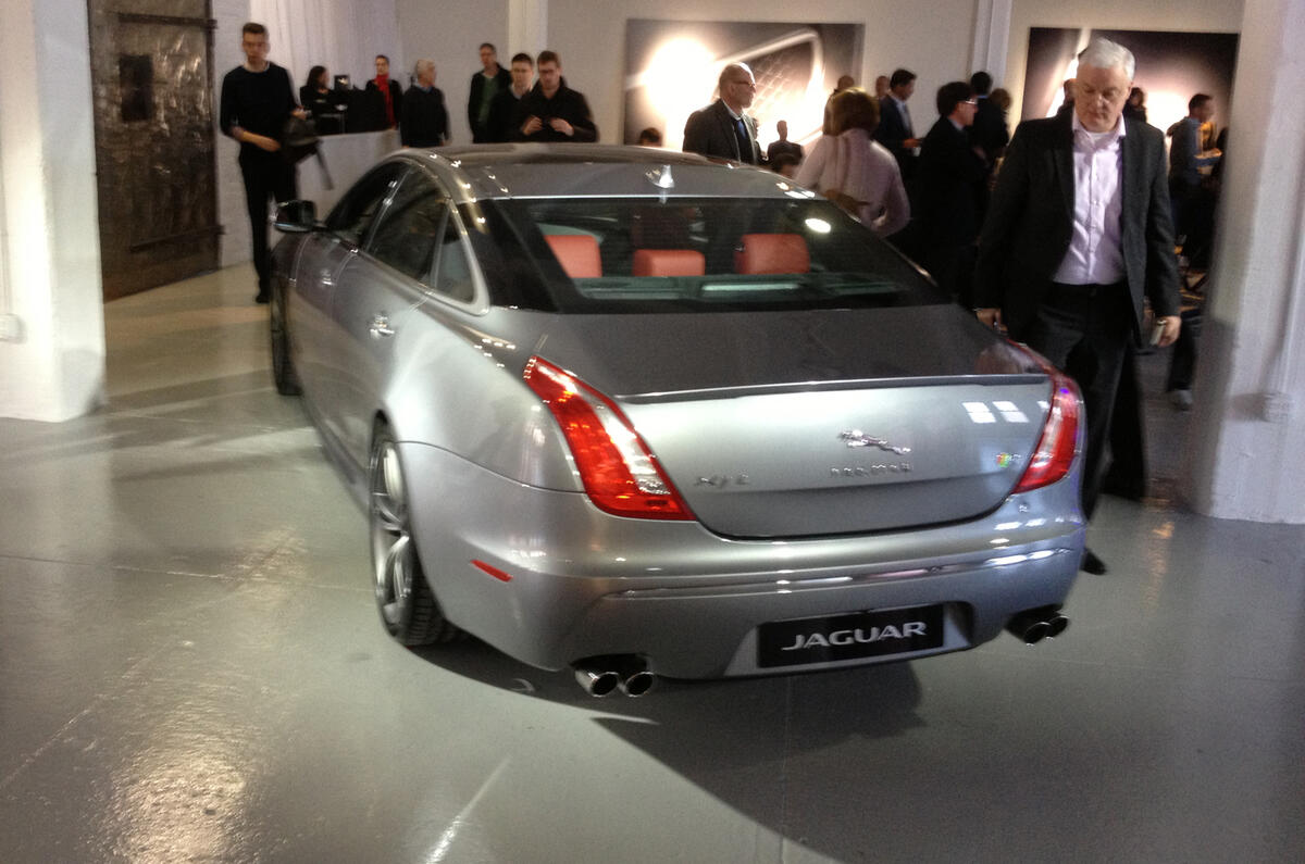 New York motor show: Jaguar XJR