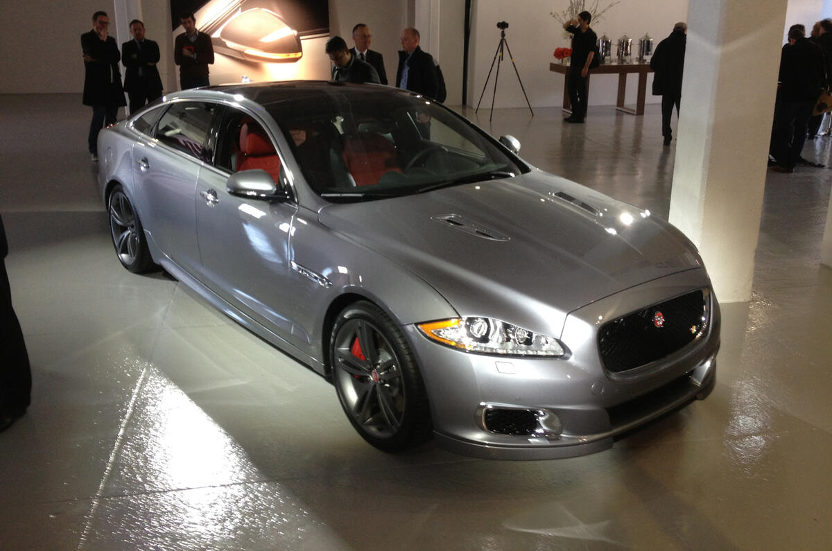 New York motor show: Jaguar XJR