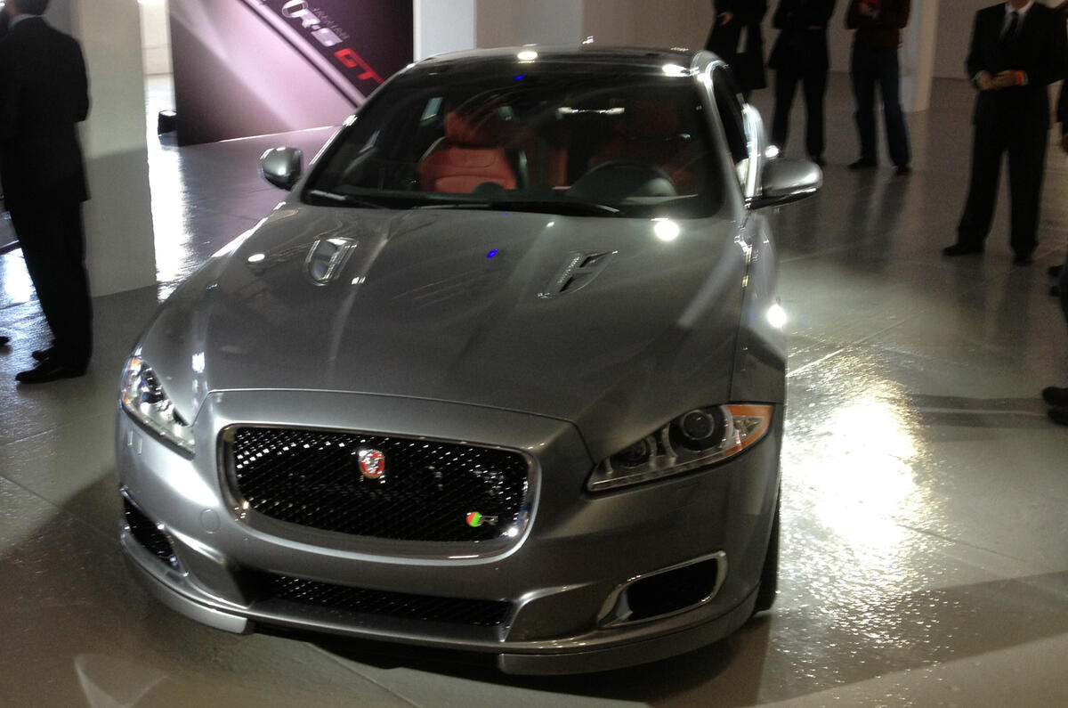 New York motor show: Jaguar XJR