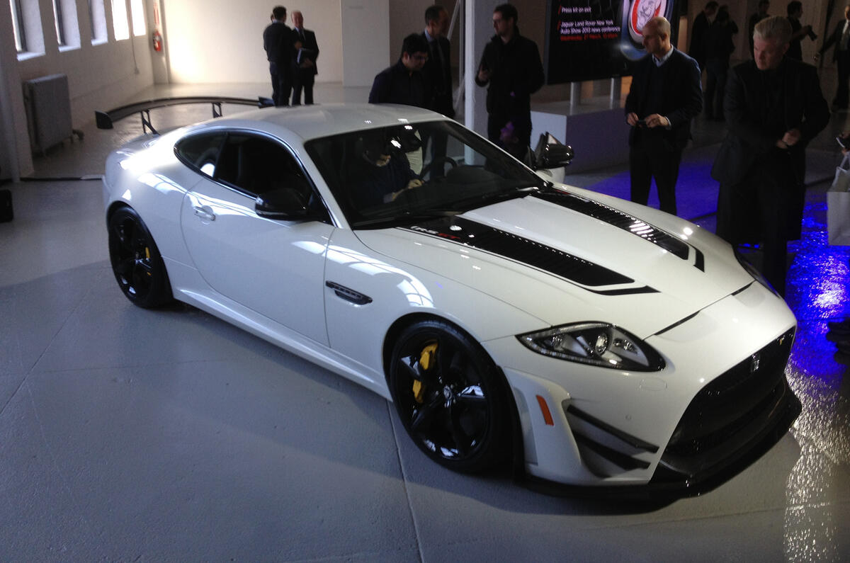 New York motor show: Jaguar XKRS-GT