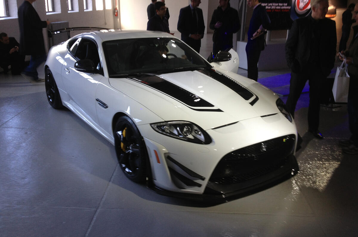 New York motor show: Jaguar XKRS-GT