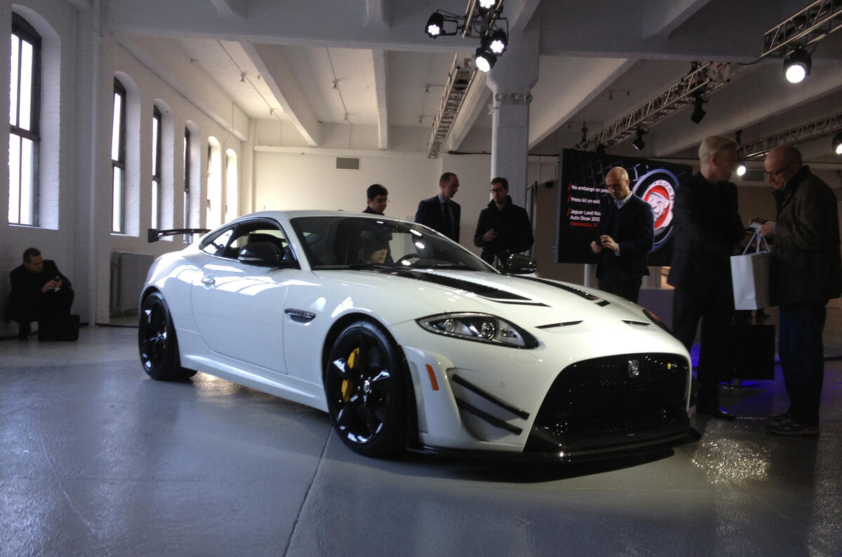 New York motor show: Jaguar XKRS-GT