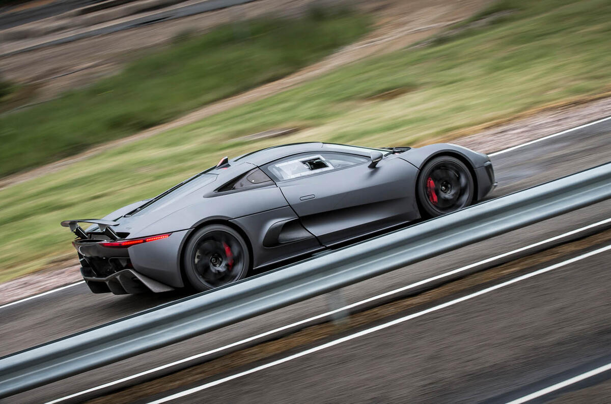 Jaguar C-X75 supercar to star in upcoming James Bond film Spectre Jaguar C-X75 supercar to star in upcoming James Bond film Spectre