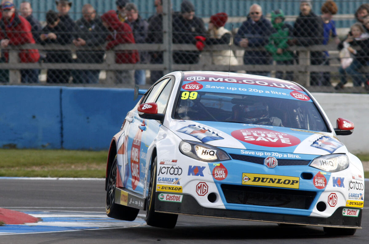 no title Shedden makes BTCC history in Honda Civic Tourer
