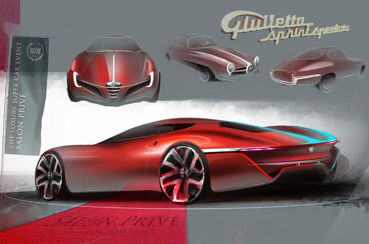 no title Design students re-envision motoring classics for Salon Privé