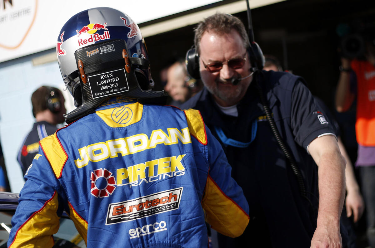 Jordan leads BTCC championship after close third round