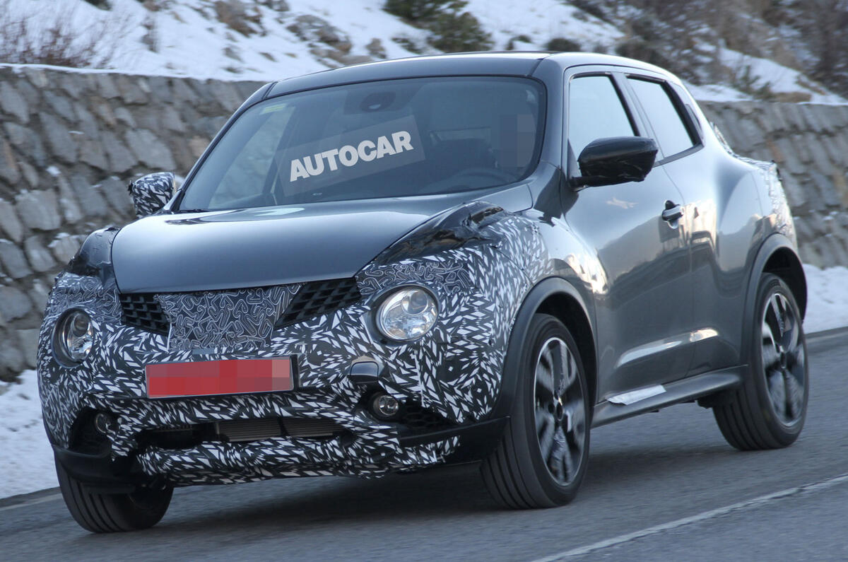 no title Nissan to facelifted Juke in Paris