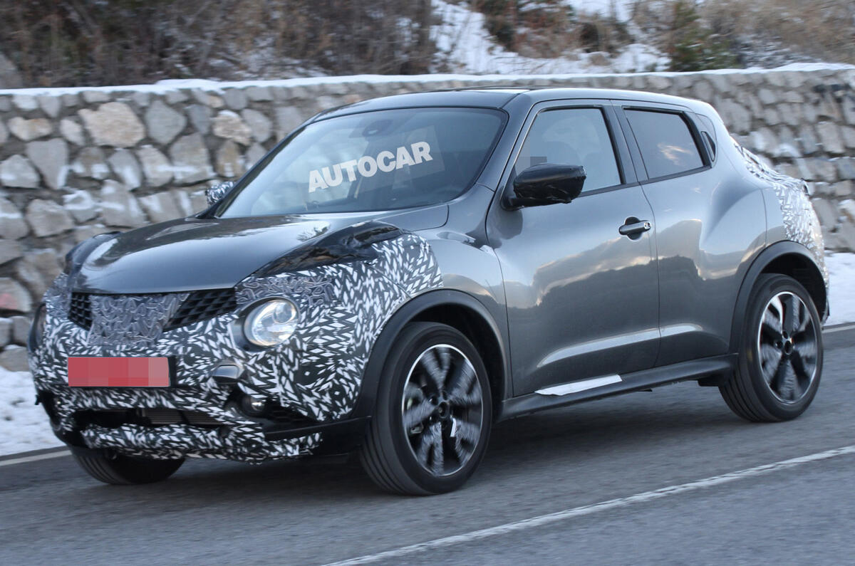 no title Nissan to facelifted Juke in Paris