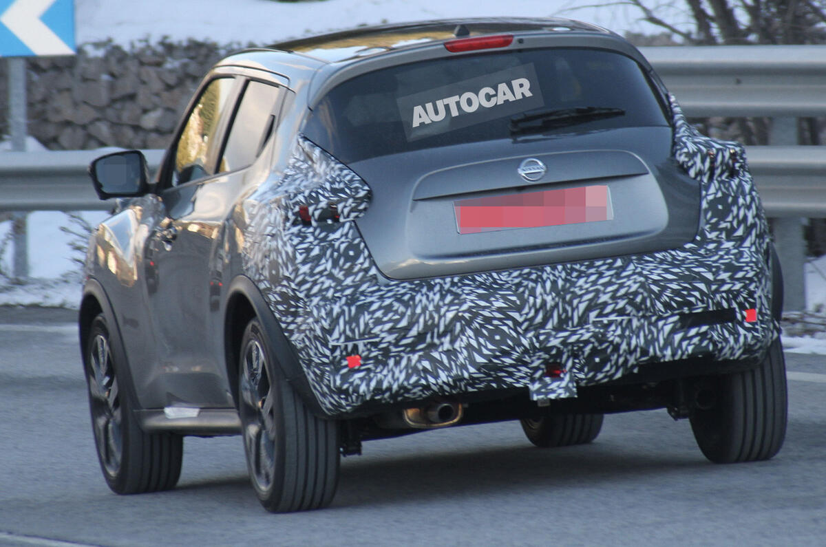 no title Nissan to facelifted Juke in Paris