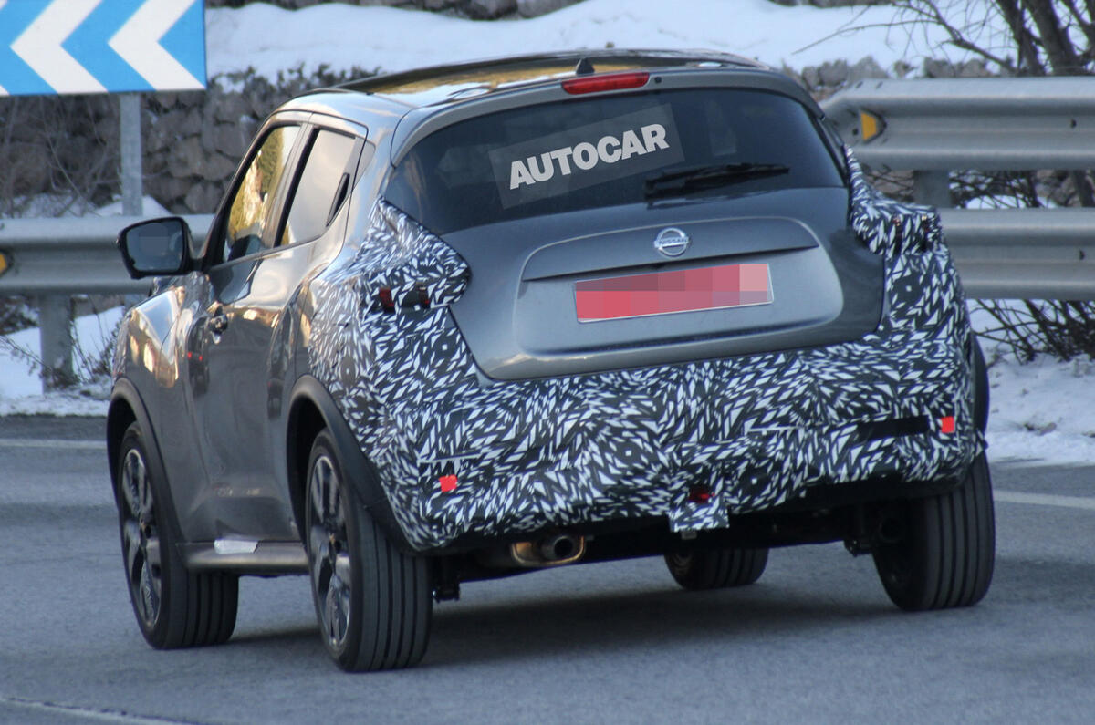 no title Nissan to facelifted Juke in Paris