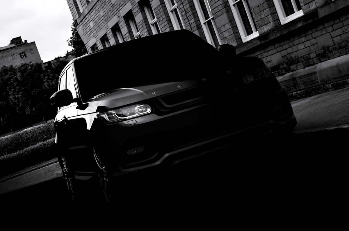 Kahn to show modified Range Rover Sport in Geneva