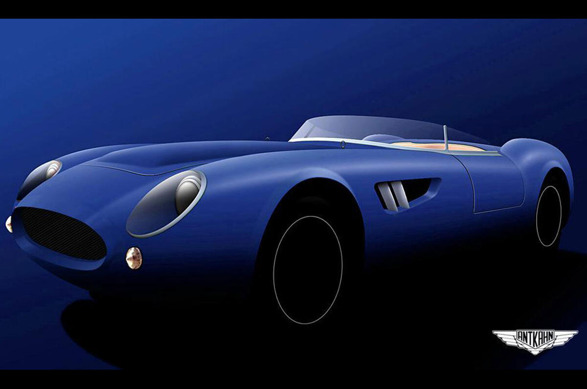 New Ant-Kahn sports car to be revealed at Goodwood Revival
