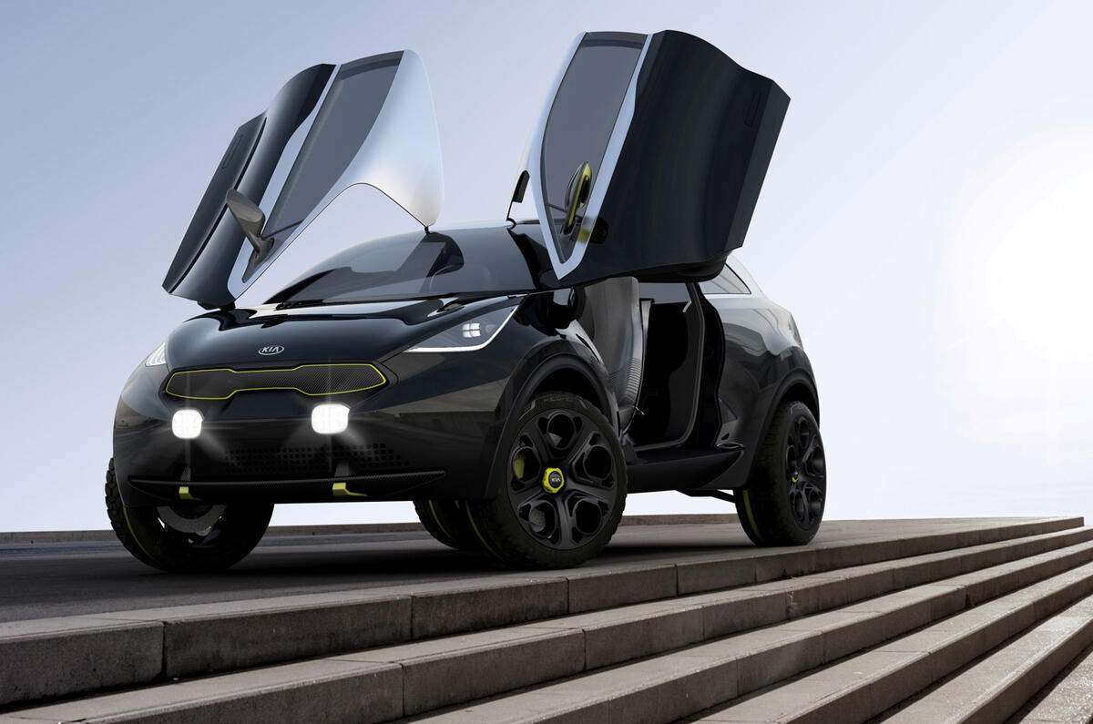 no title Kia Niro concept for Frankfurt motor show debut