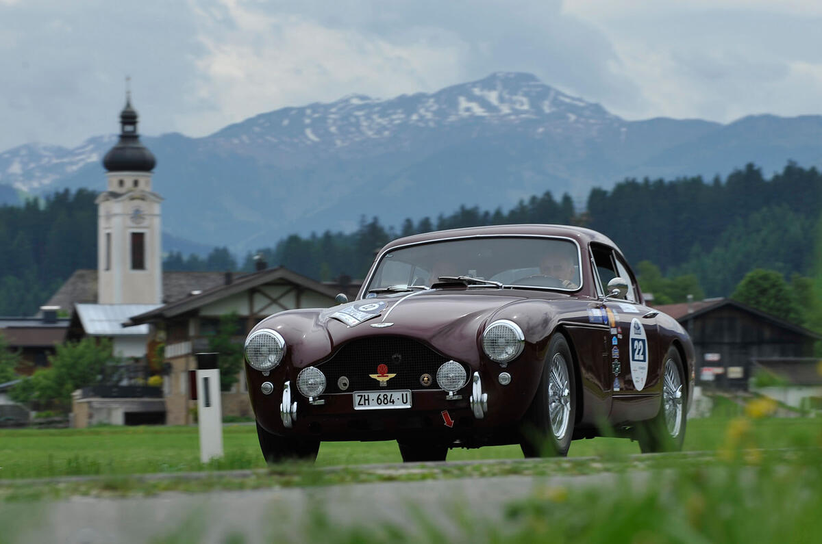 Driving in the Kitzbuehler Alpen Rallye - picture special