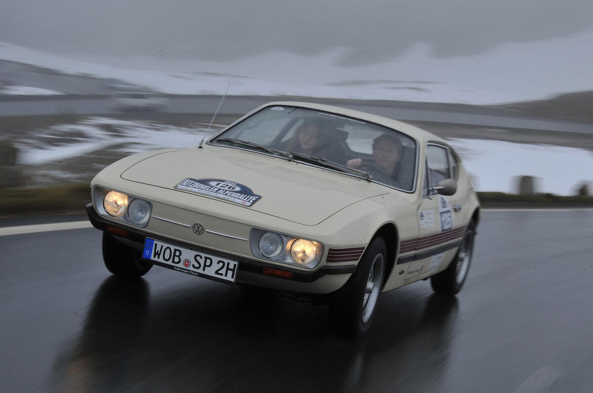 Driving in the Kitzbuehler Alpen Rallye - picture special