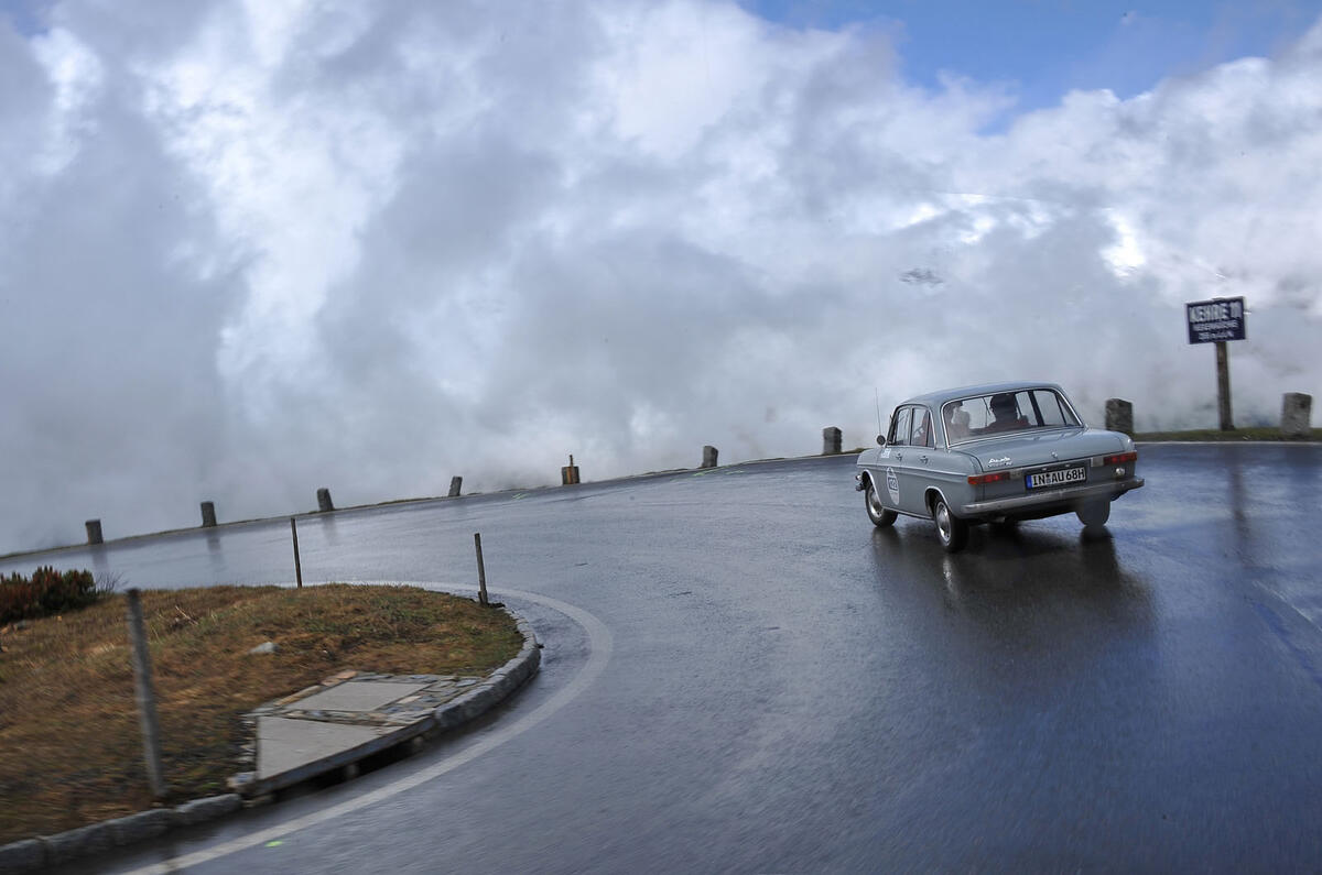 Driving in the Kitzbuehler Alpen Rallye - picture special