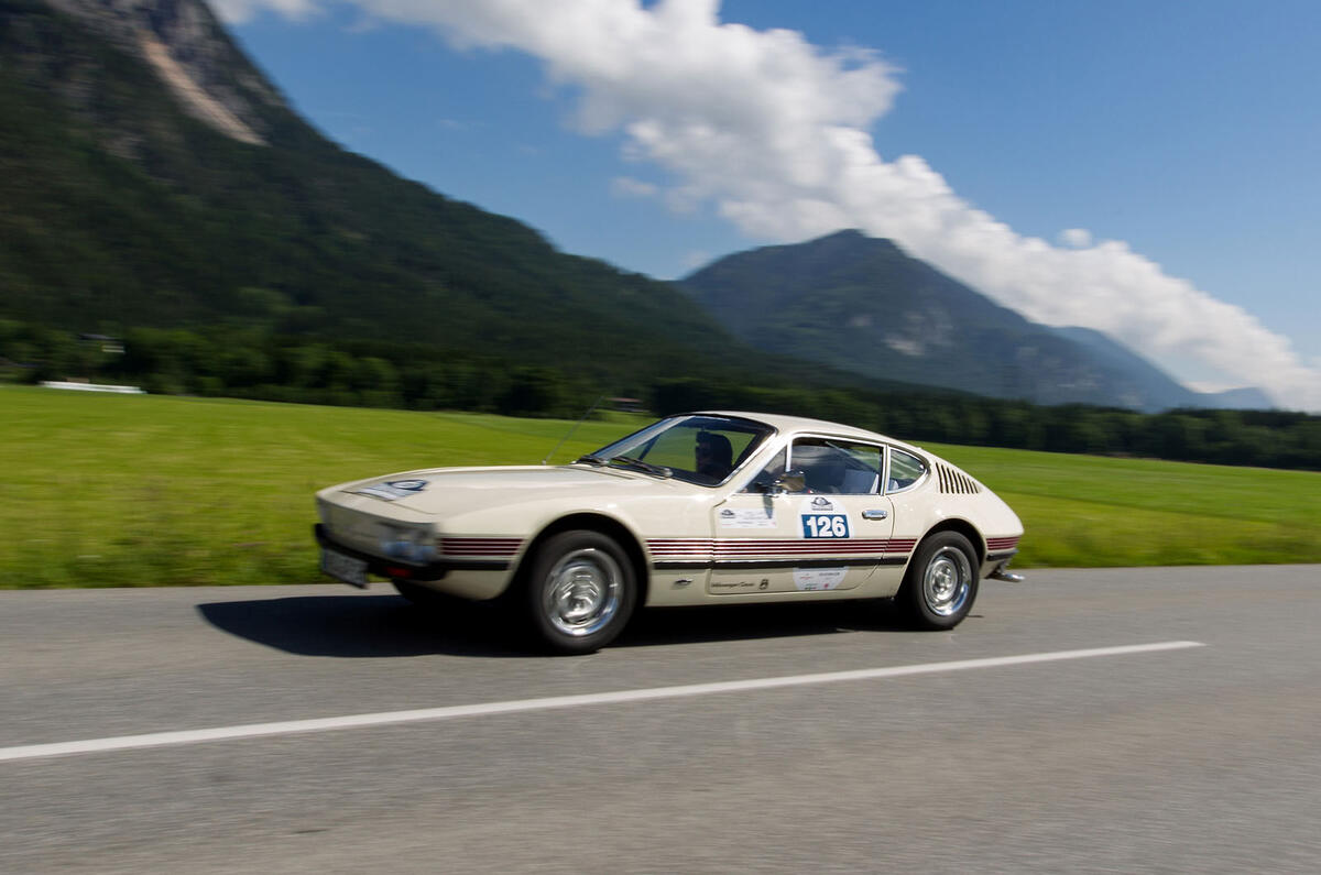 Driving in the Kitzbuehler Alpen Rallye - picture special