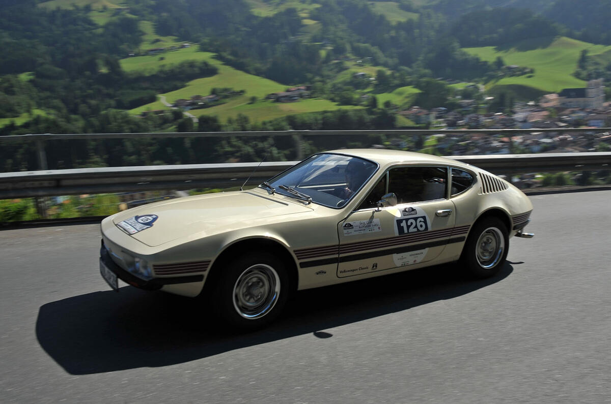 Driving in the Kitzbuehler Alpen Rallye - picture special