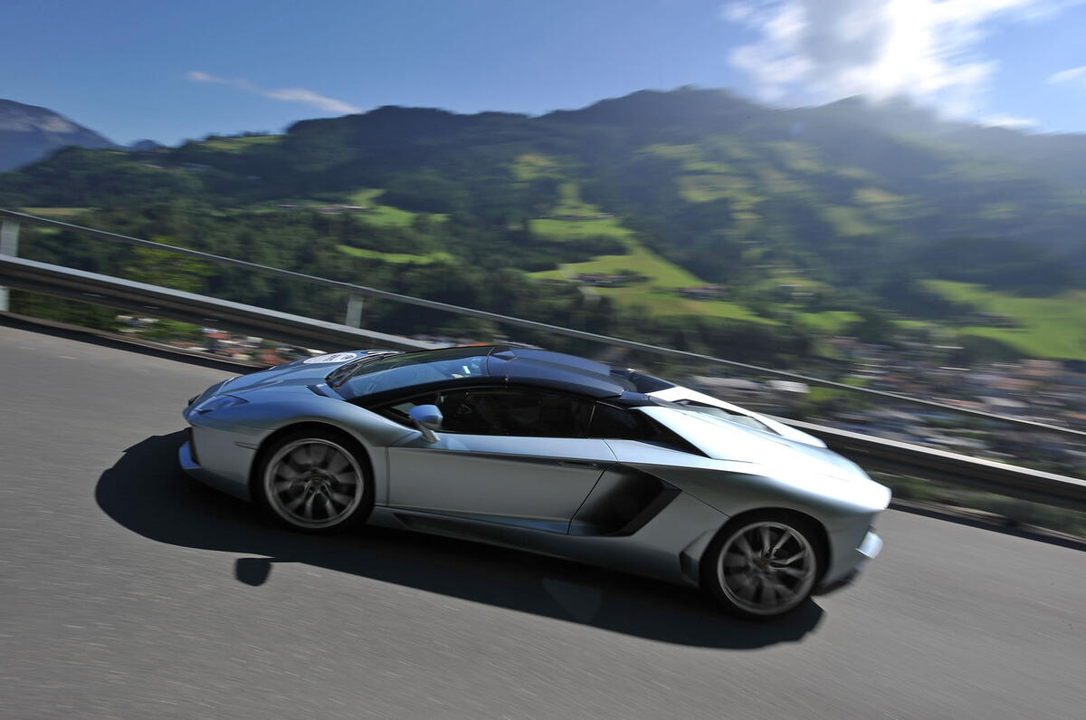 Driving in the Kitzbuehler Alpen Rallye - picture special