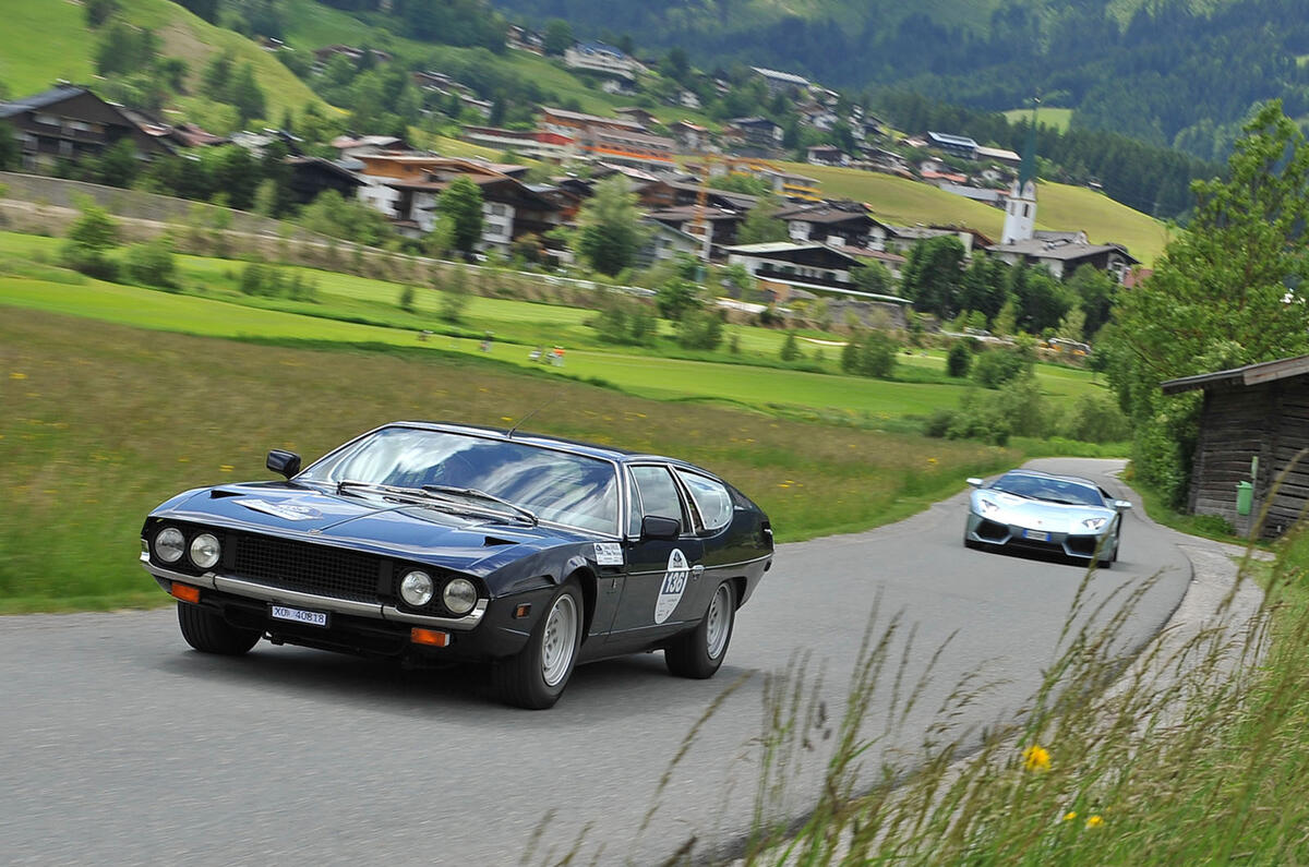 Driving in the Kitzbuehler Alpen Rallye - picture special