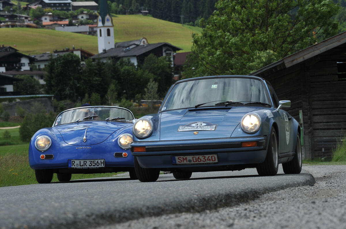 Driving in the Kitzbuehler Alpen Rallye - picture special