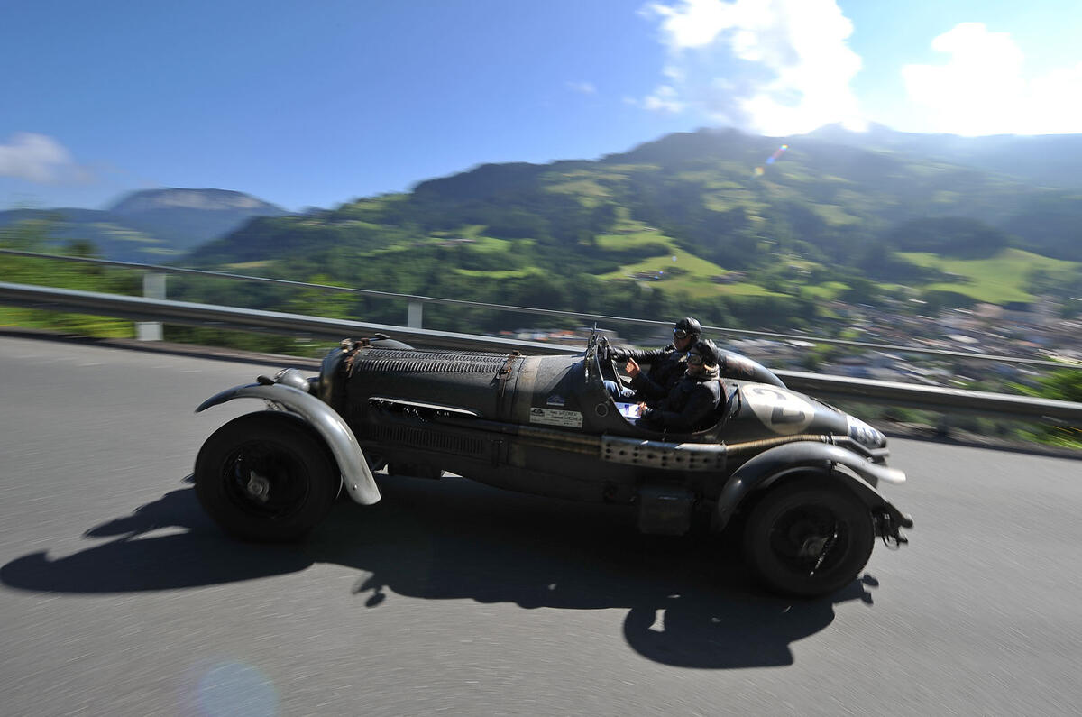 Driving in the Kitzbuehler Alpen Rallye - picture special