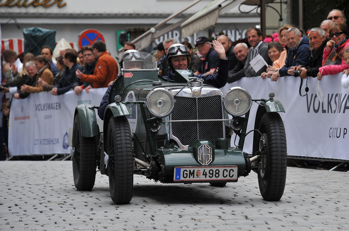 Driving in the Kitzbuehler Alpen Rallye - picture special