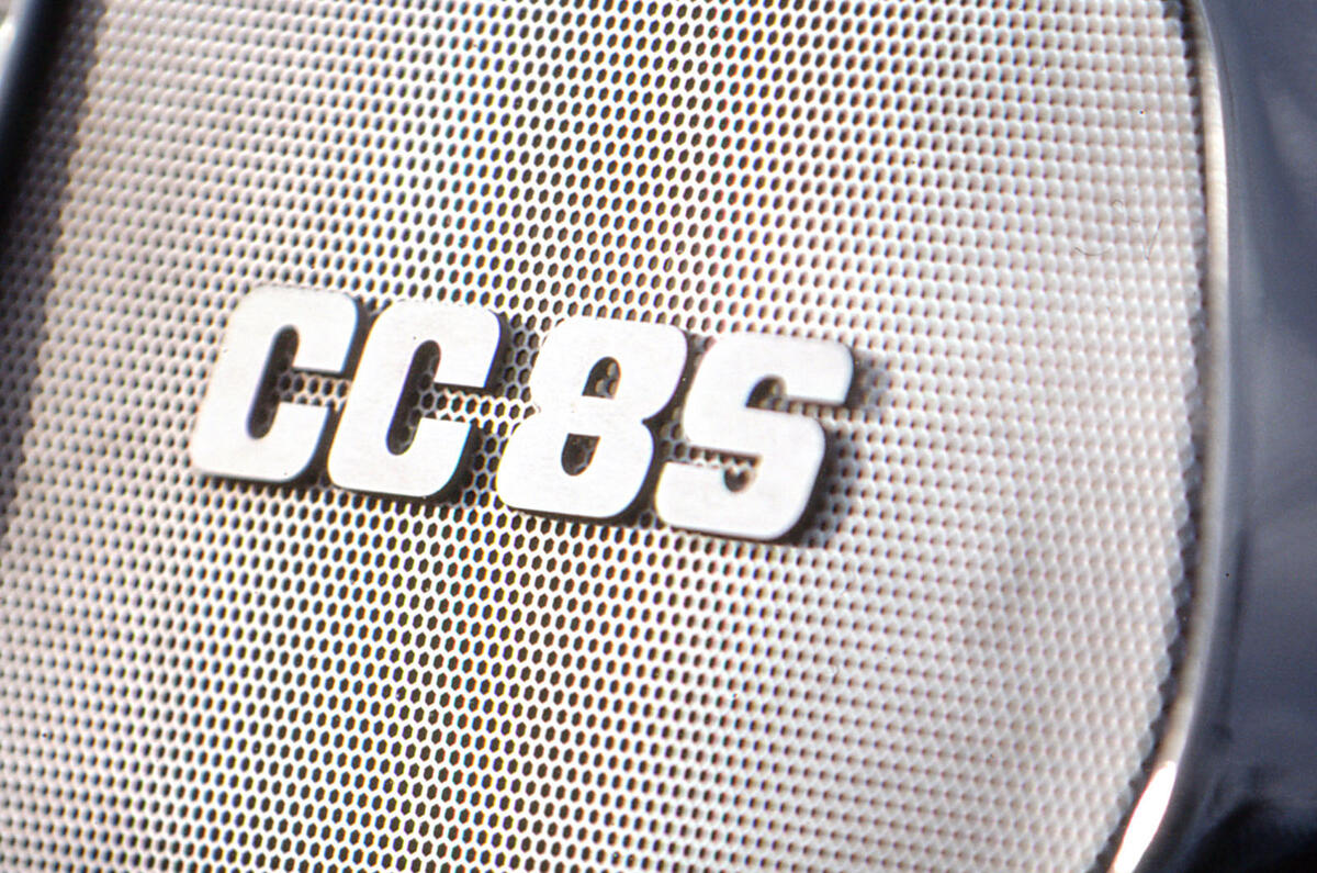 Koenigsegg CC8S badging