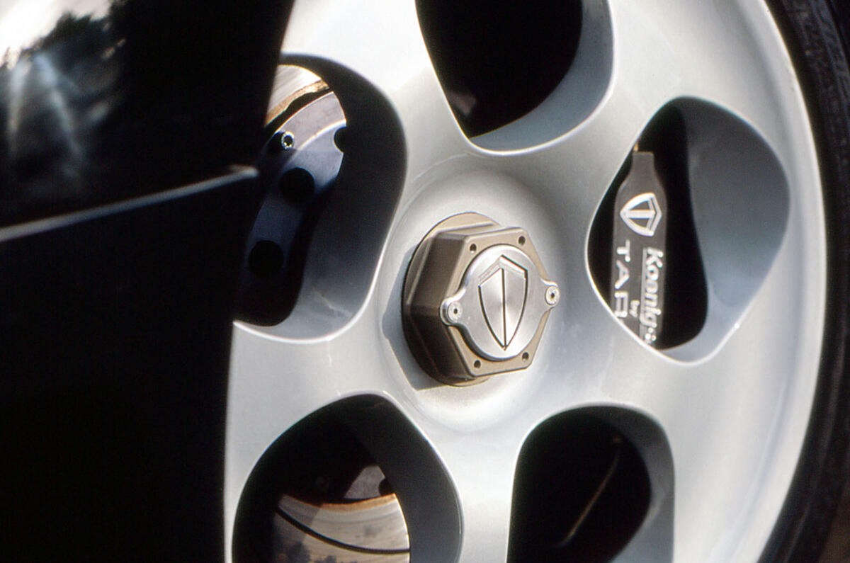 Koenigsegg CC8S alloy wheels