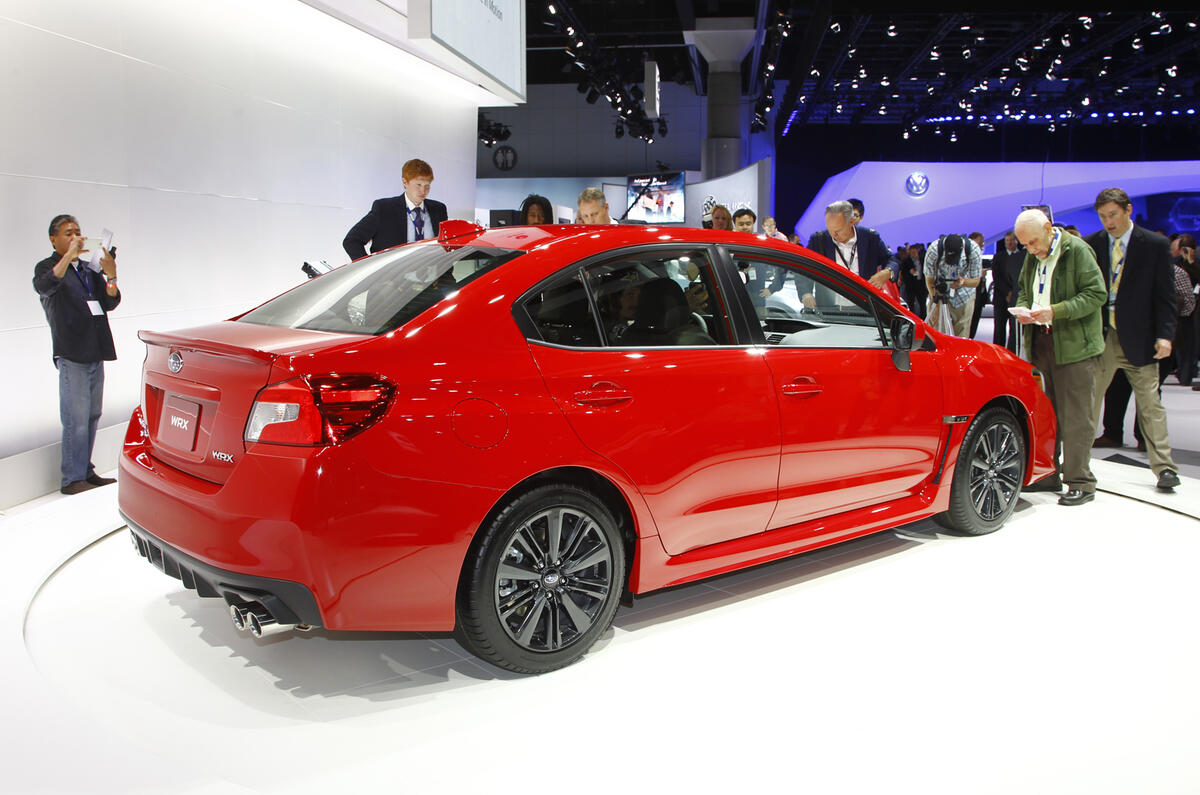 LA motor show 2013: Subaru WRX