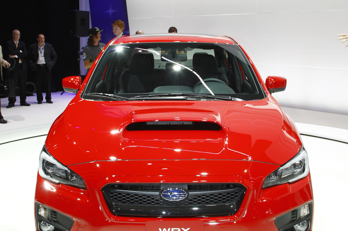 no title LA motor show 2013: Subaru WRX