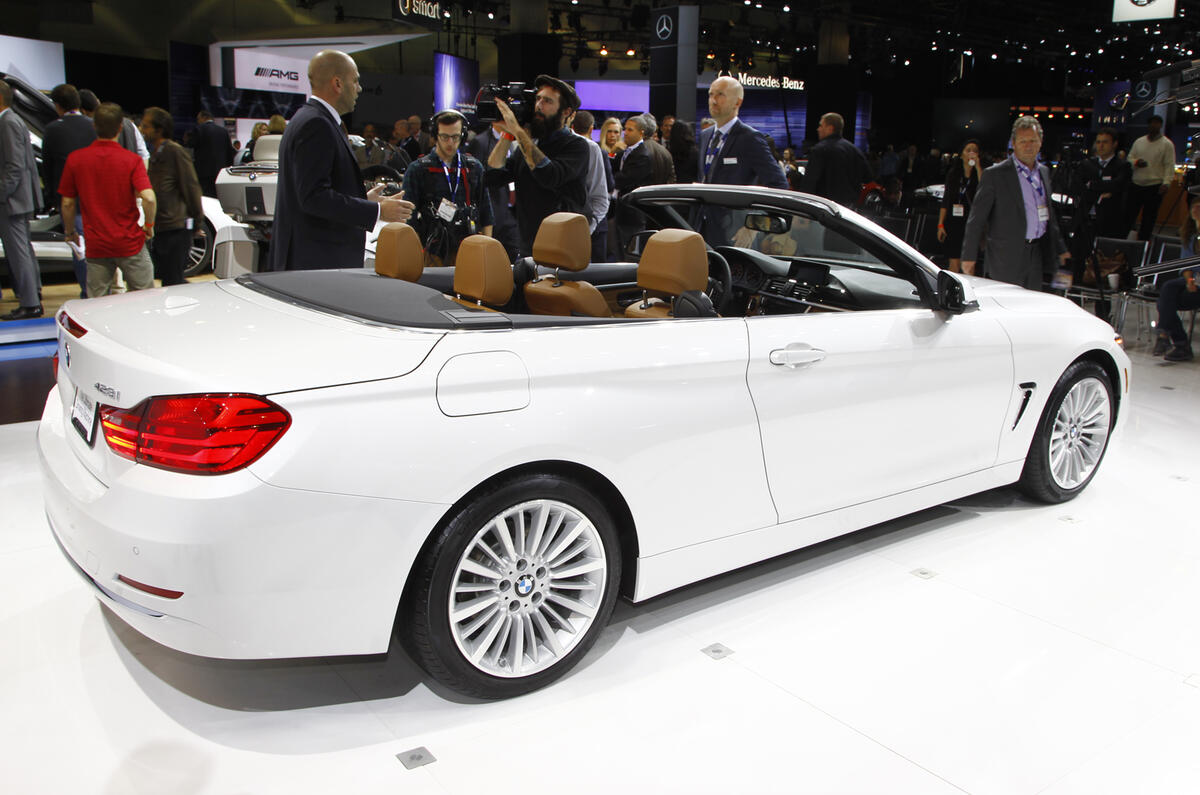 LA motor show 2013: BMW 4-series cabriolet