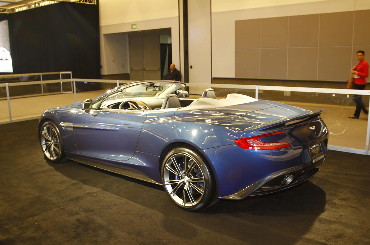 Limited-run Aston Martin Vanquish Volante for LA show reveal