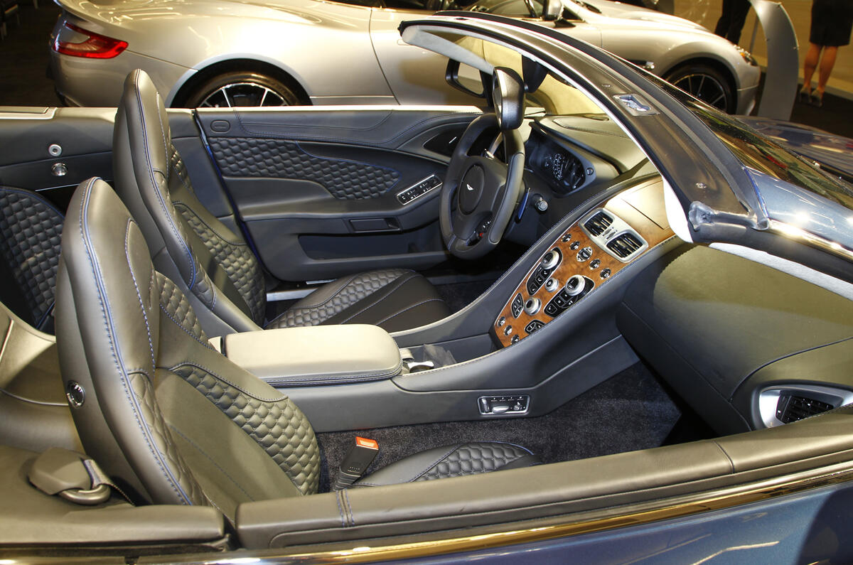 Limited-run Aston Martin Vanquish Volante for LA show reveal