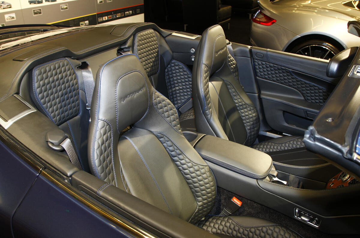 Limited-run Aston Martin Vanquish Volante for LA show reveal