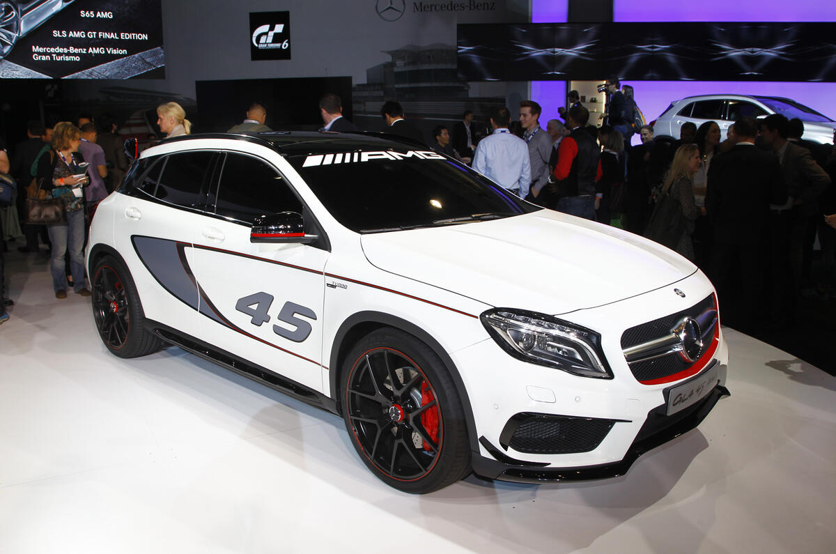 no title Mercedes-Benz GLA45 AMG gets LA motor show debut