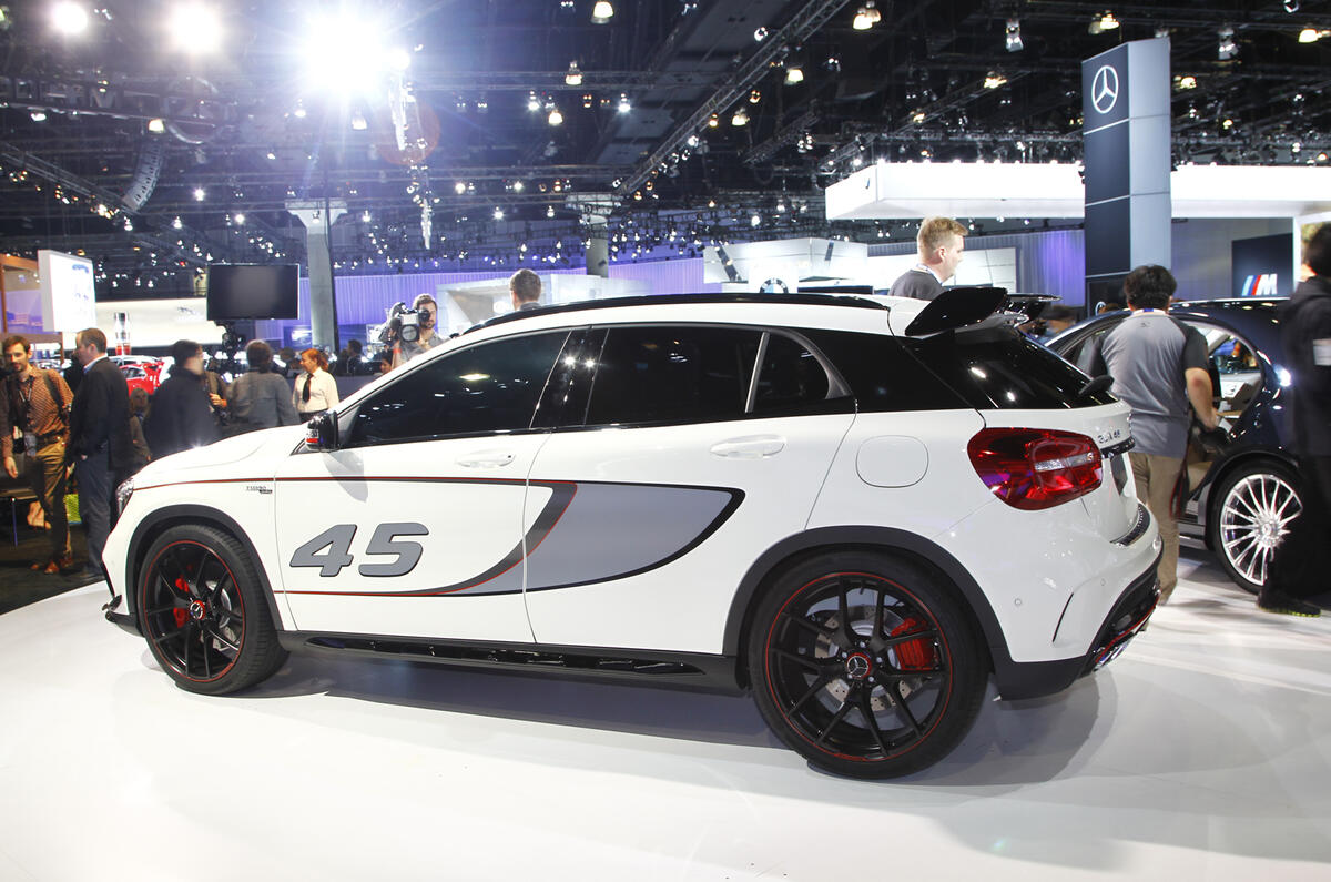 no title Mercedes-Benz GLA45 AMG gets LA motor show debut