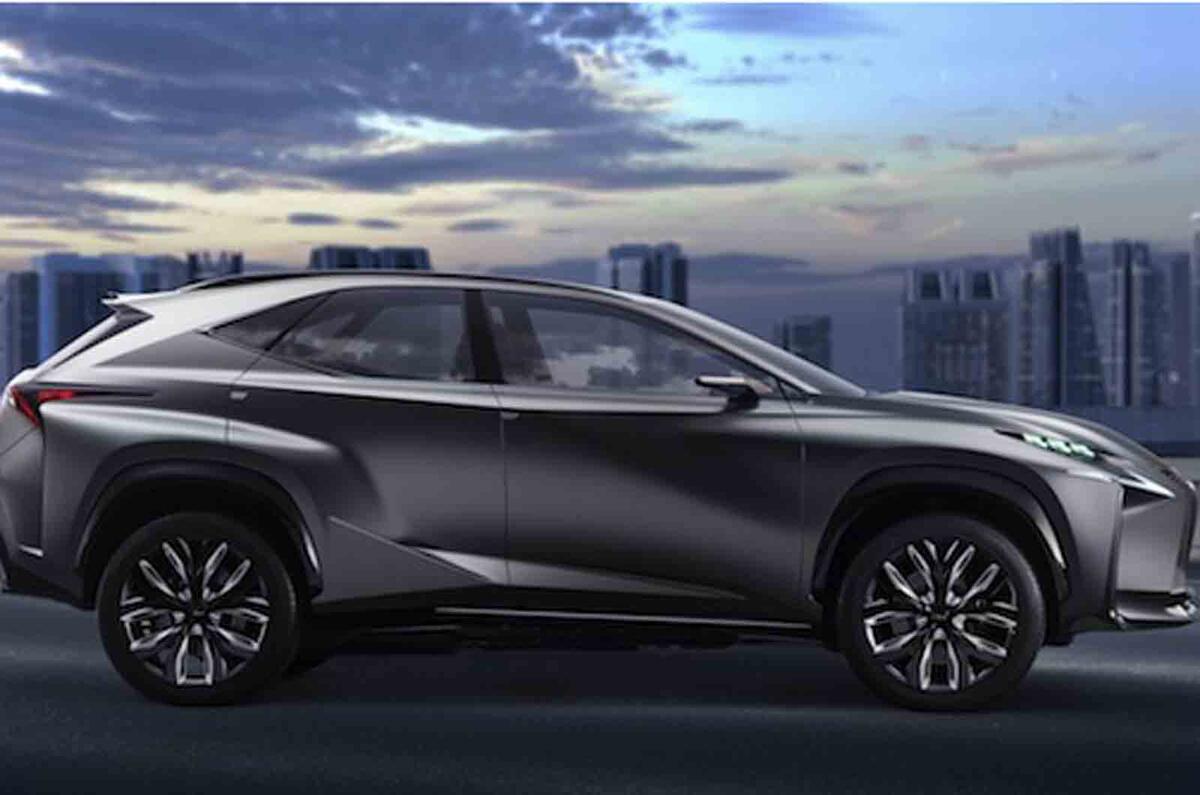 no title Lexus to show turbocharged LF-NX concept in Tokyo