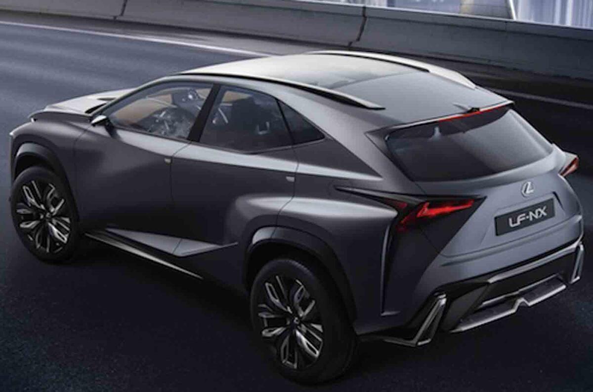 no title Lexus to show turbocharged LF-NX concept in Tokyo
