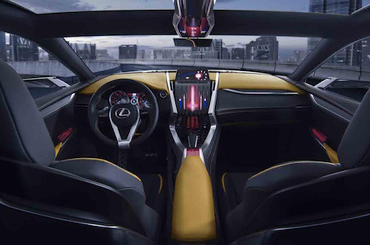 no title Lexus to show turbocharged LF-NX concept in Tokyo