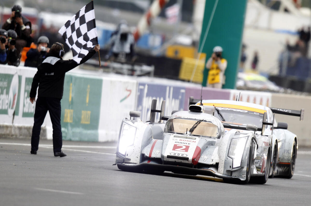 Leaving Le Mans