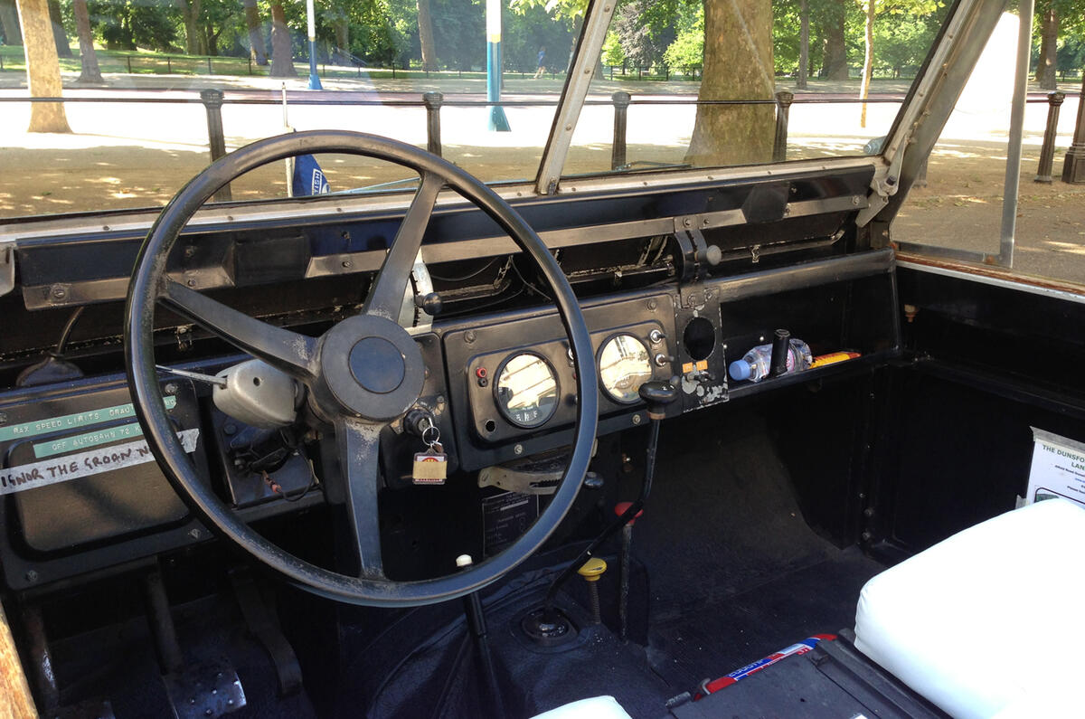 no title Royal review: driving the Royal Land Rovers