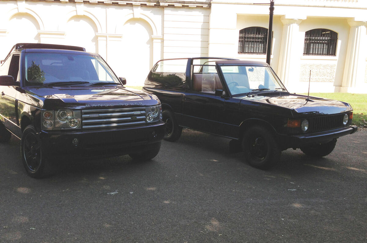 no title Royal review: driving the Royal Land Rovers